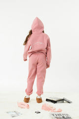 Jessie Rose Pink French Terry Jogger - Low Key