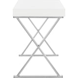 Paley Lacquer & Chrome Desk