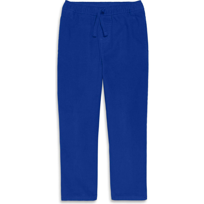 Kids stretch corduroy drawstring pant