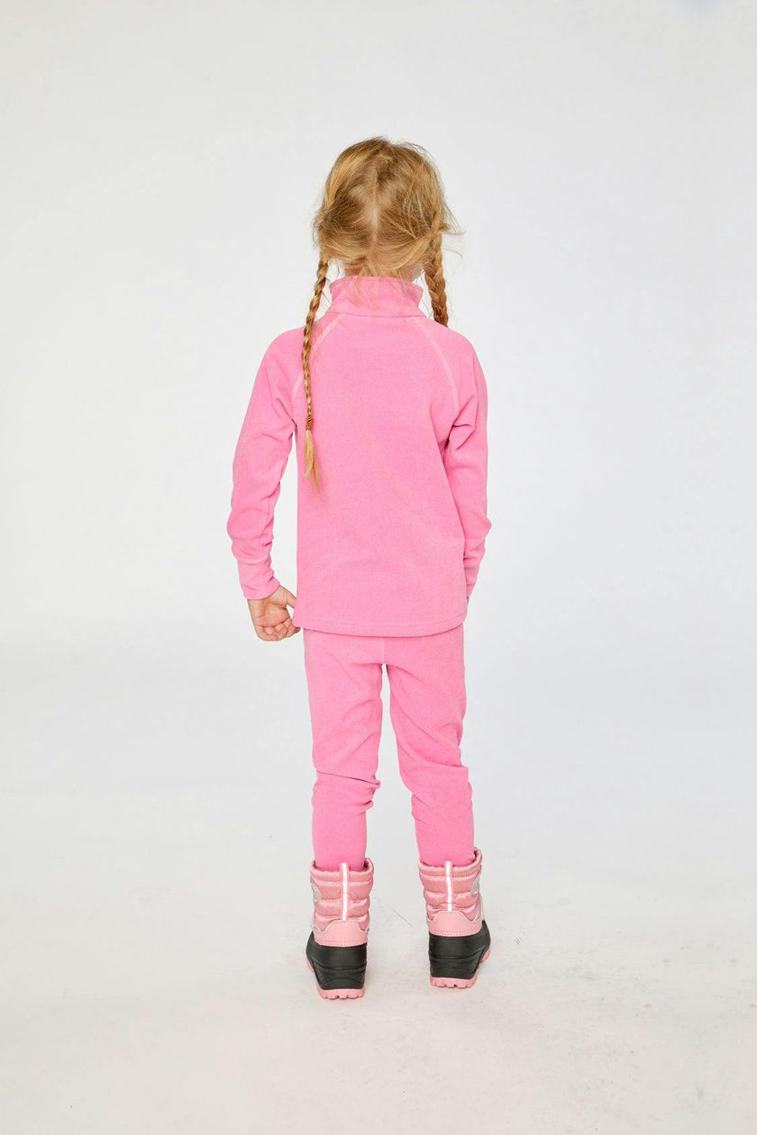 Two Piece Thermal Underwear Pink