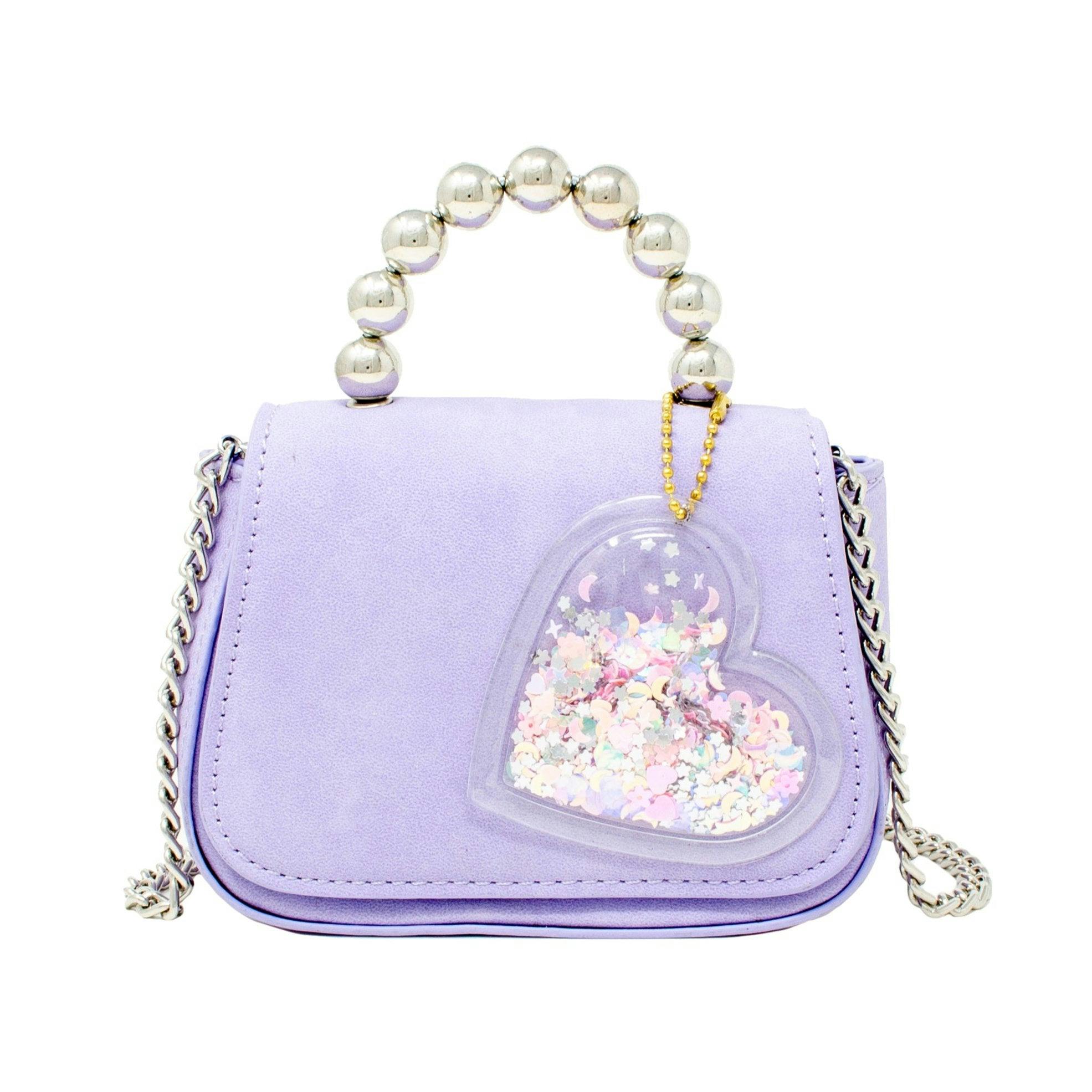 Tiny Metal Pearl Handle Handbag