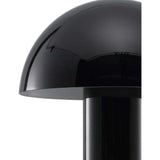 Boletus 10.75" Contemporary Bohemian Rechargeable/Cordless Iron Integrated LED Mushroom Table Lamp