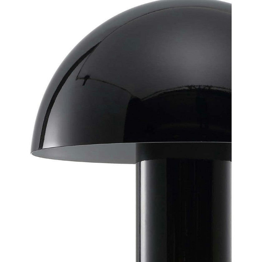 Boletus 10.75" Contemporary Bohemian Rechargeable/Cordless Iron Integrated LED Mushroom Table Lamp