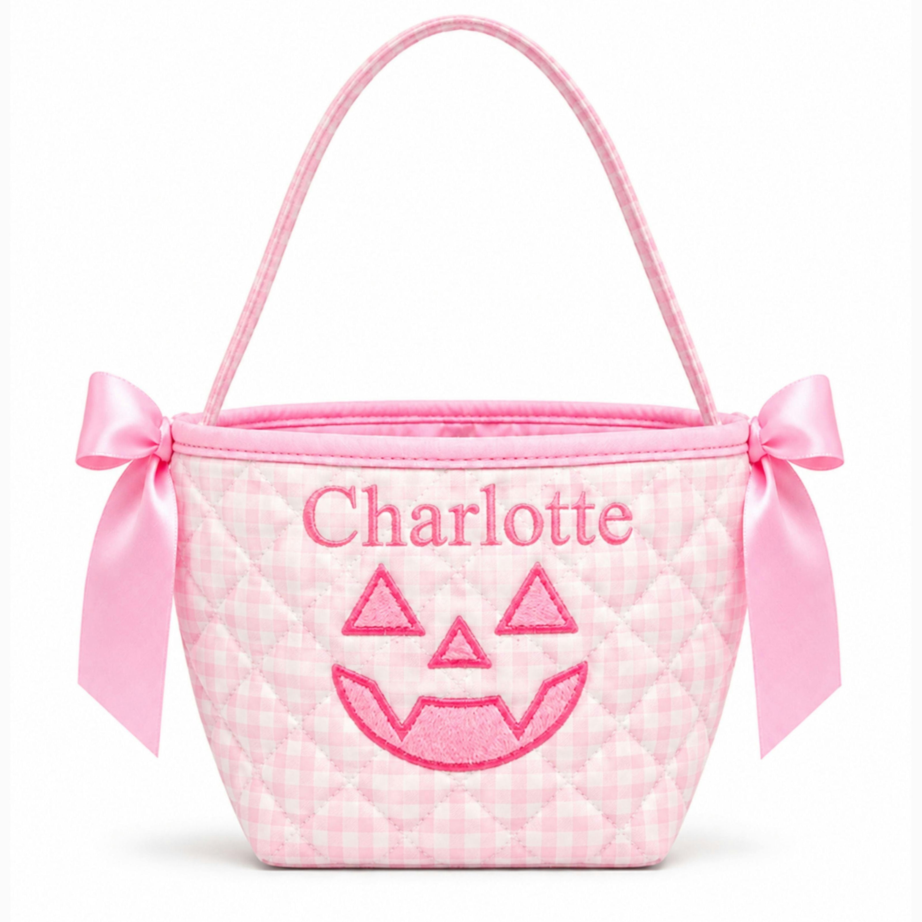 Petite Pumpkin Tote, Pink
