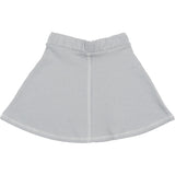 Micro-Grid Patterned Short Skirt
