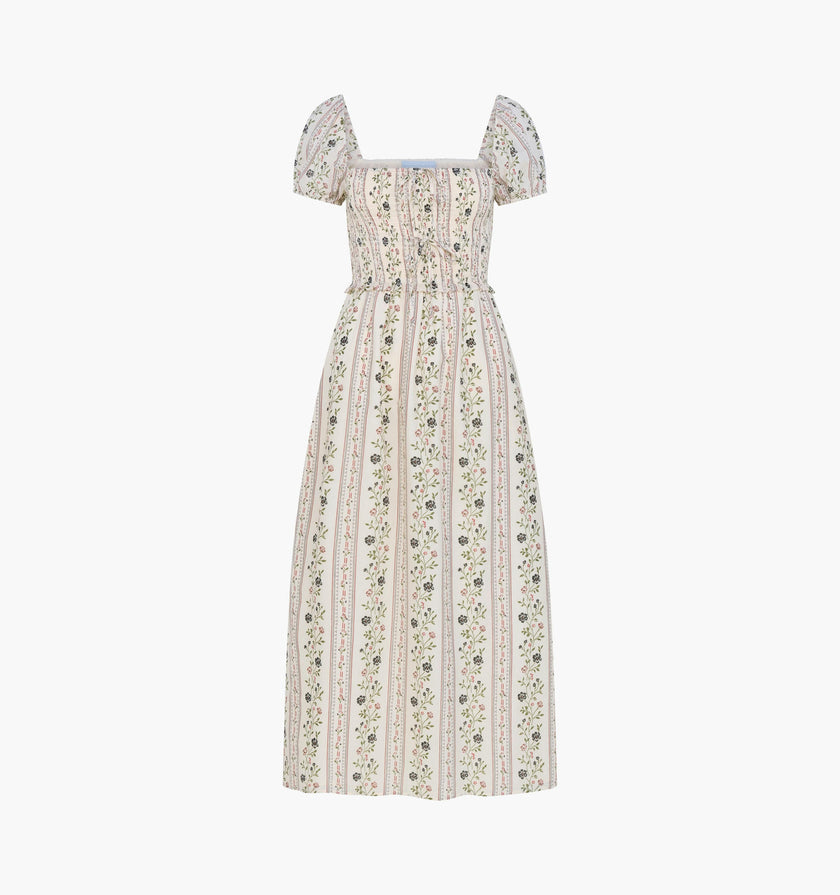The Aster Nap Dress -  Kelmscott Ribbon Stripe