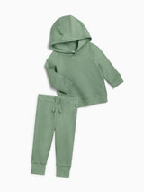 Organic Infant Lightweight Hoodie and Pant Set