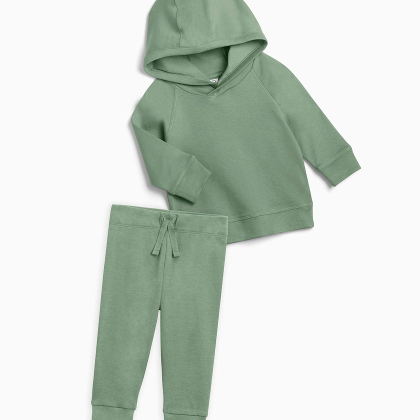 Organic Hoodie and Pant Set