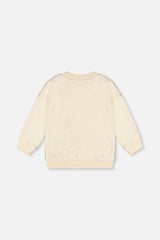 Bi-Material Sweater Off-White