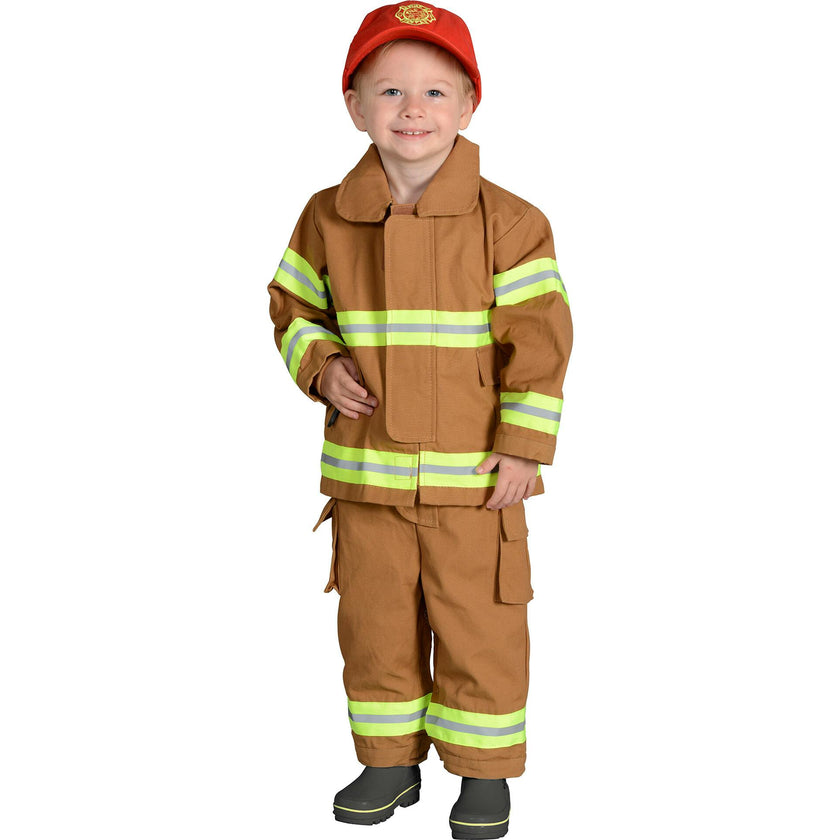 Jr. Firefighter Suit with Embroidered Cap
