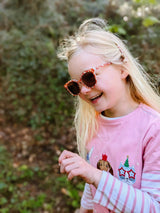 Classic Wayfarer Sustainable Sunglasses | Bio-Based · Bendable · Polarized | Child | 3-8 Y | Ivory Tortoise