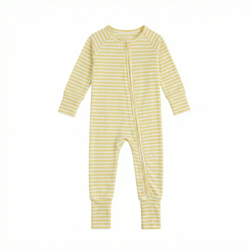 Lemon Stripe Bamboo Sleeper