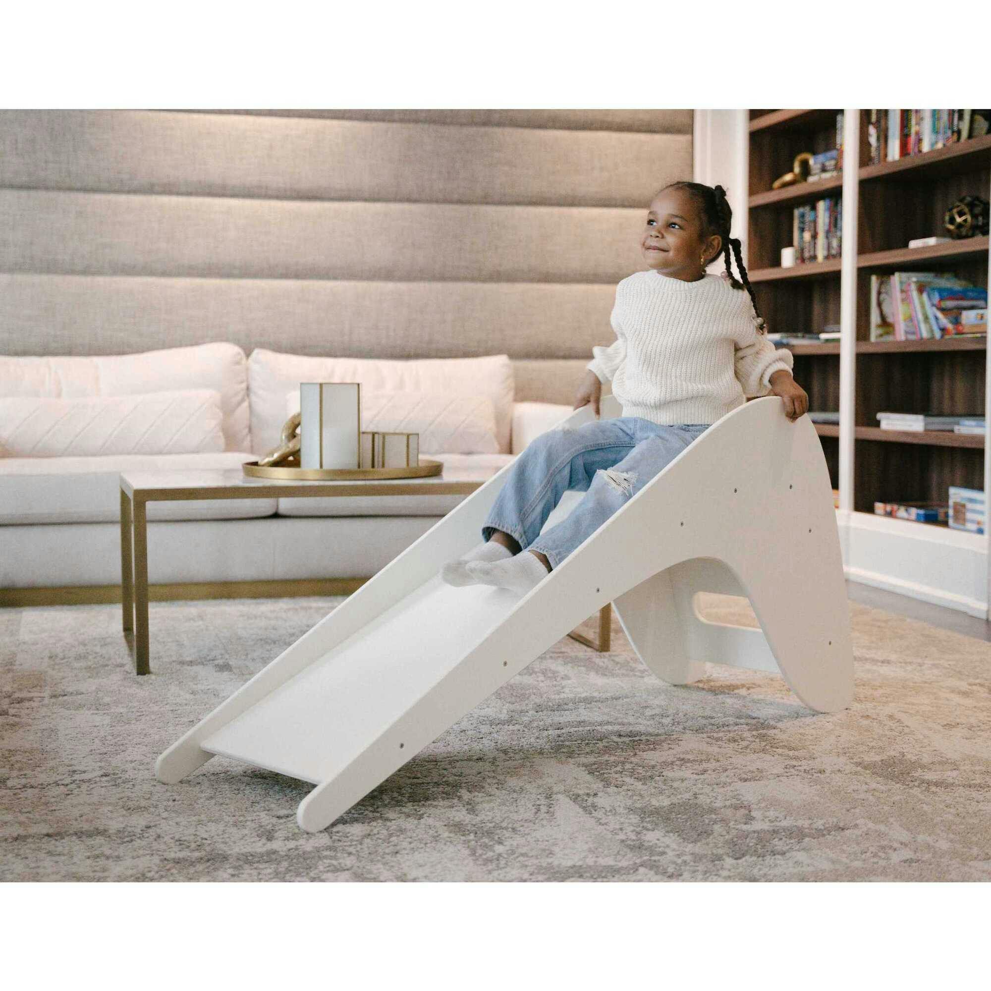 Toddler Wooden Slide Play Ramp