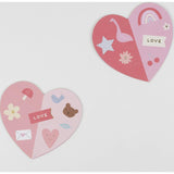 Heart Concertina Valentine Cards