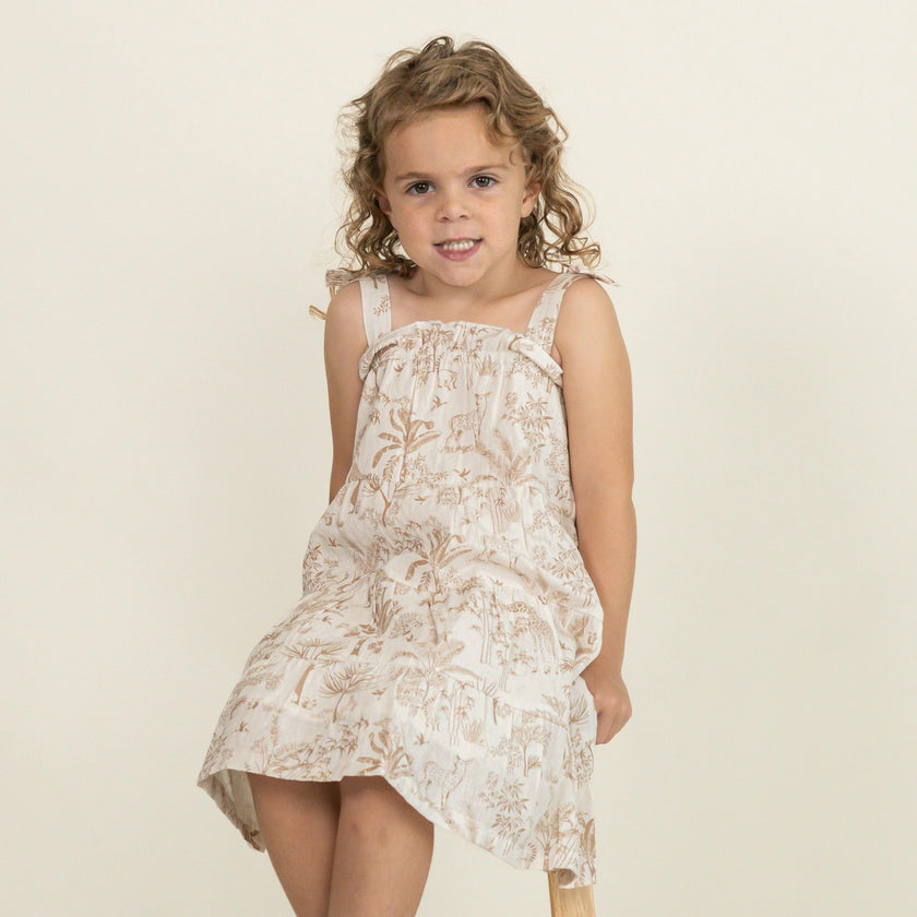 Organic Tiered Dress