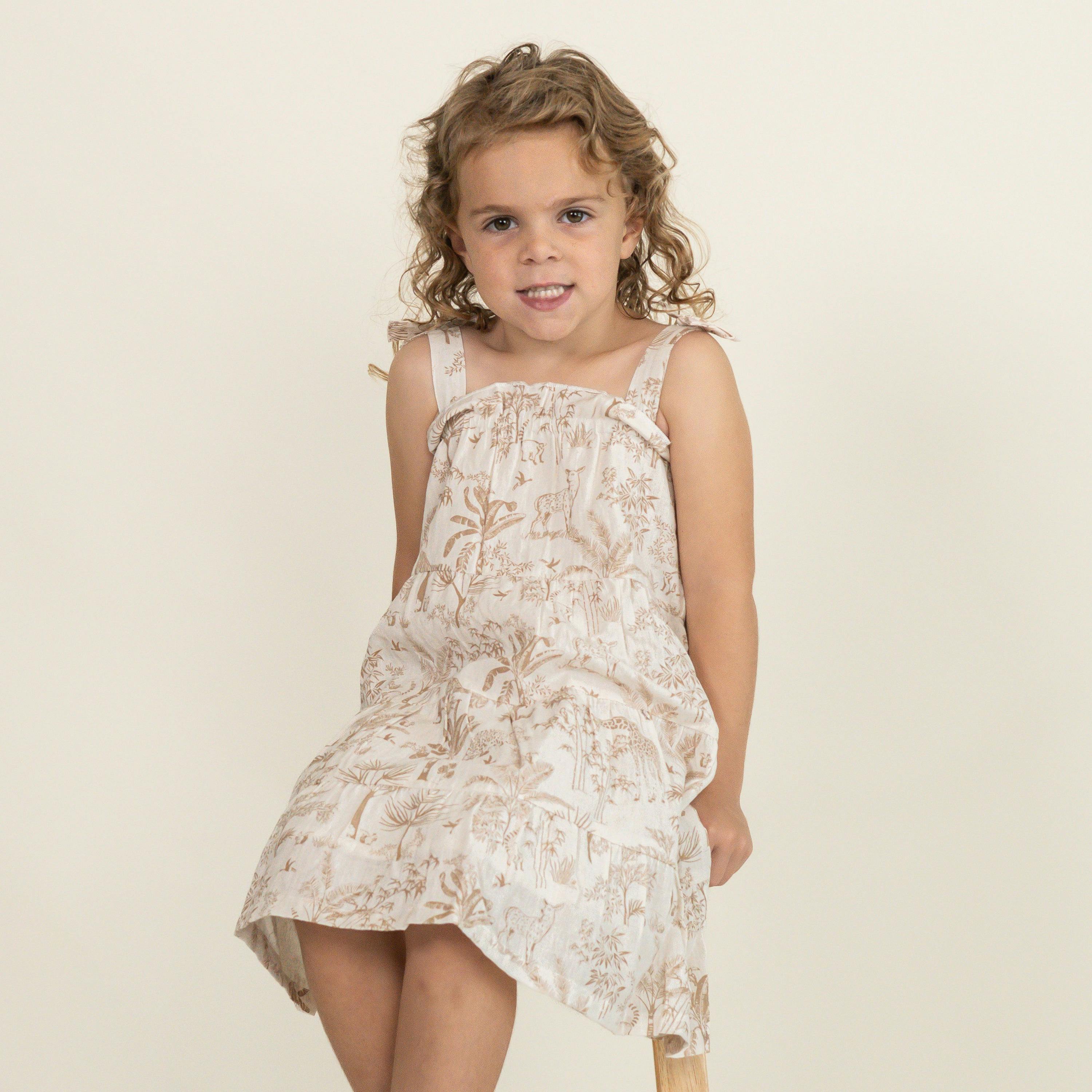 Organic Tiered Dress