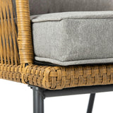 Jensen 3-Piece Rattan Outdoor Lounge Set