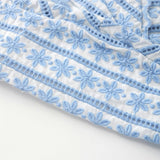 Odessa Frill Embroidered Top