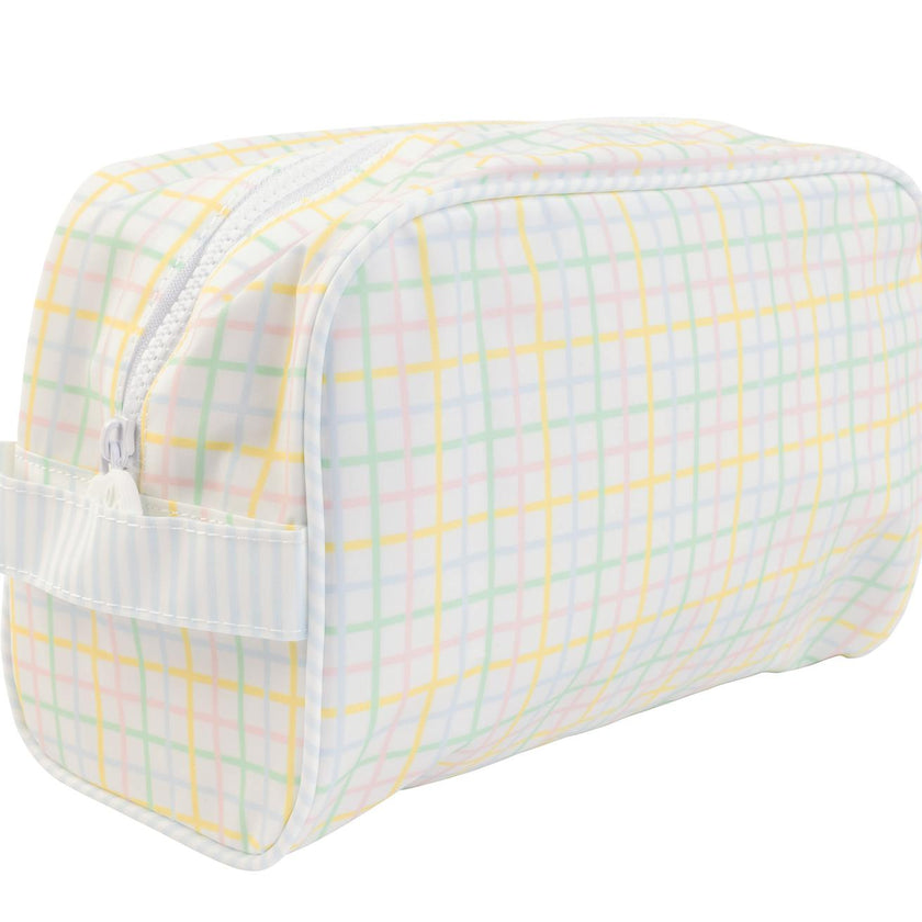 The Dopp Kit in Multi Windowpane