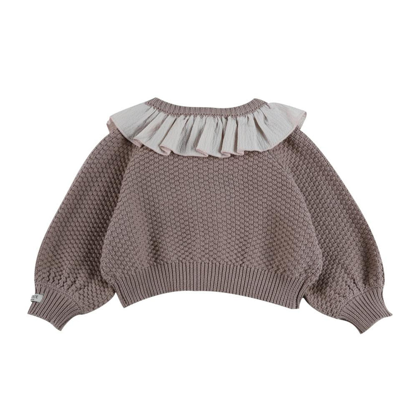 Veertje Cardigan | Plum