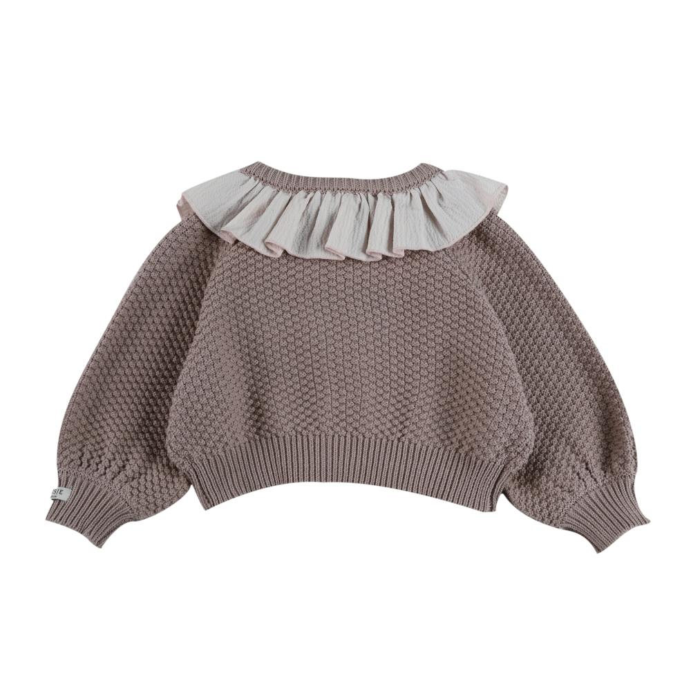 Veertje Cardigan | Plum