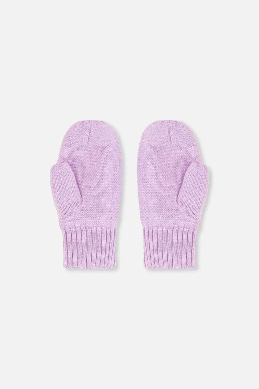 Knit Mittens Lavender