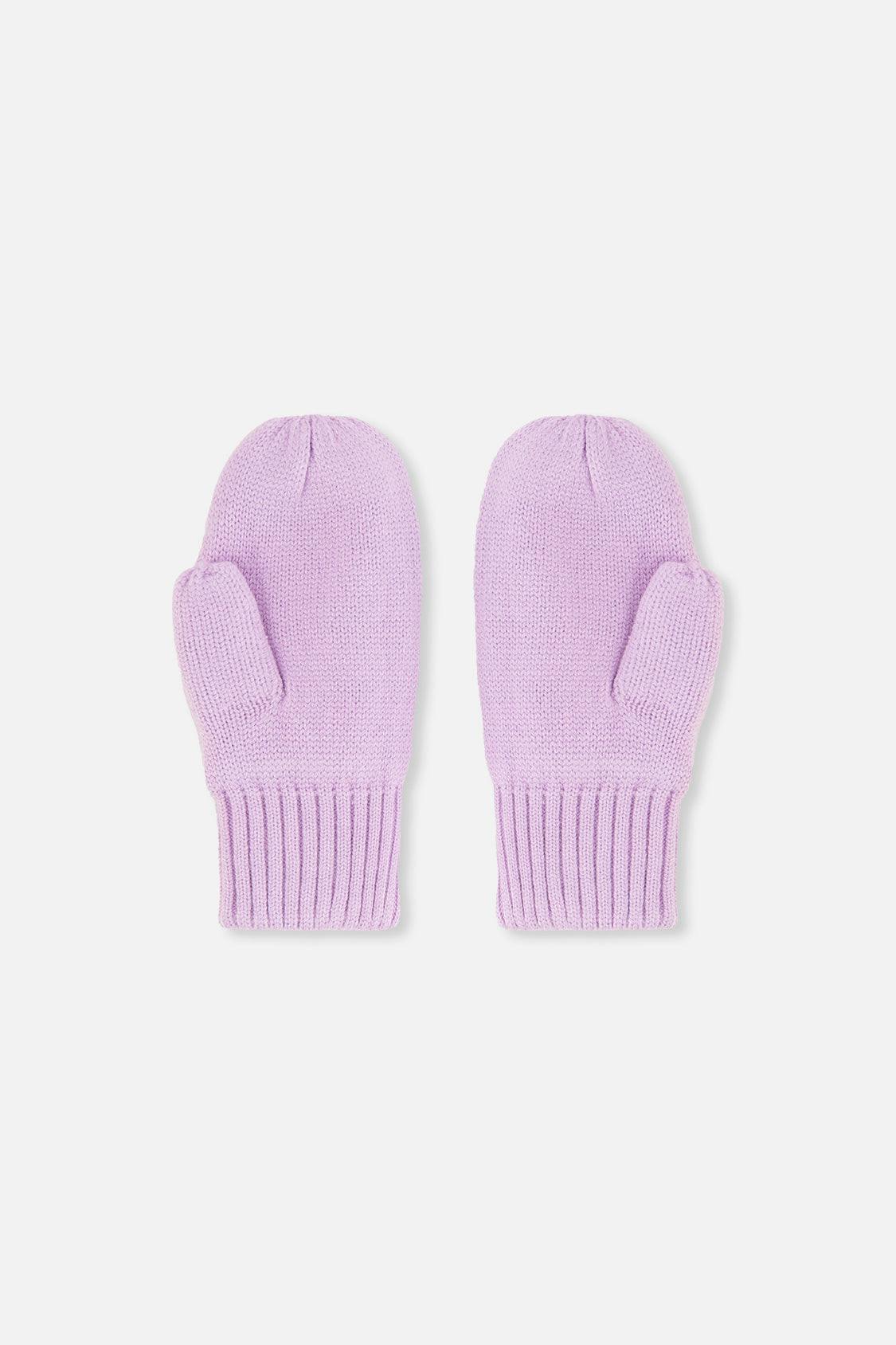 Knit Mittens Lavender