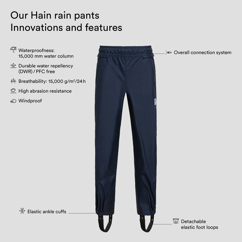 Hain rain pants