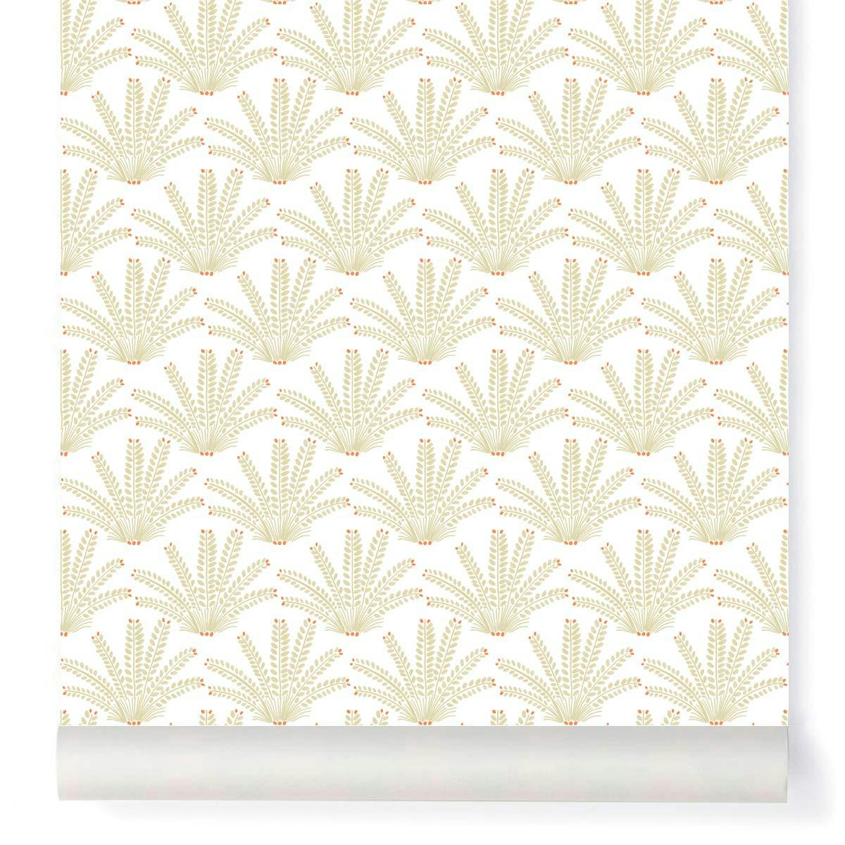 Papier peint MARACAS coloris Beige