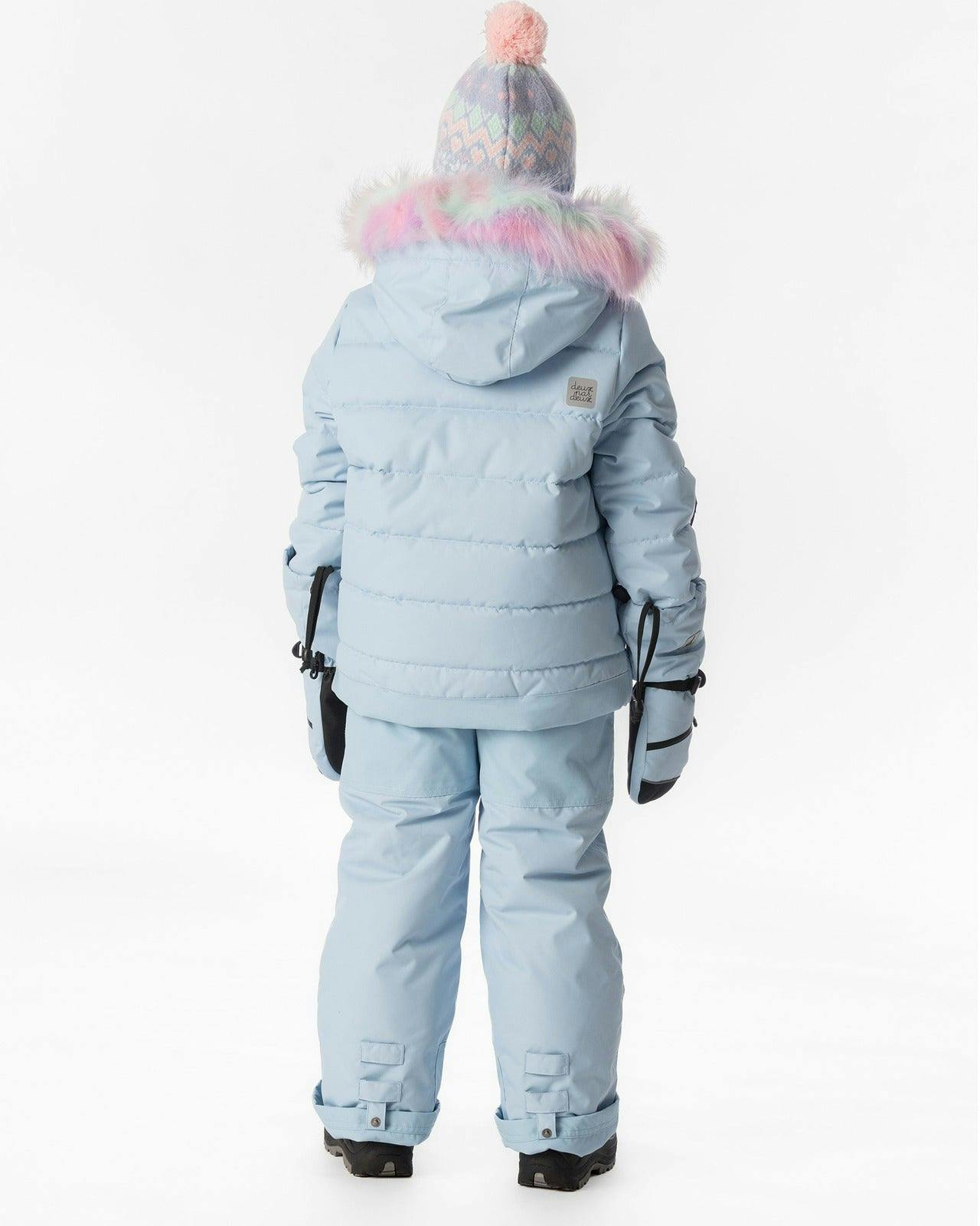 Two Piece Play Snowsuit Light Blue