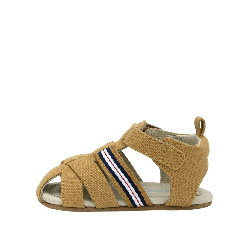 Stuart Suntan Canvas Sandal