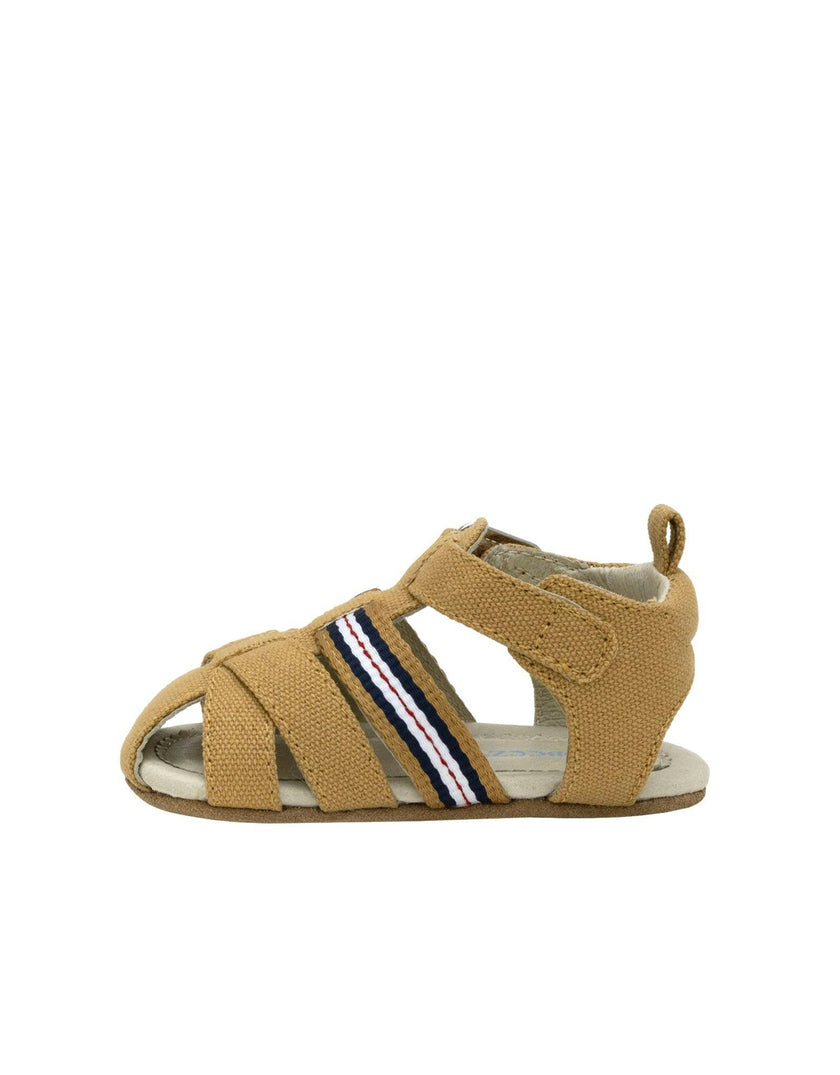 Stuart Suntan Canvas Sandal