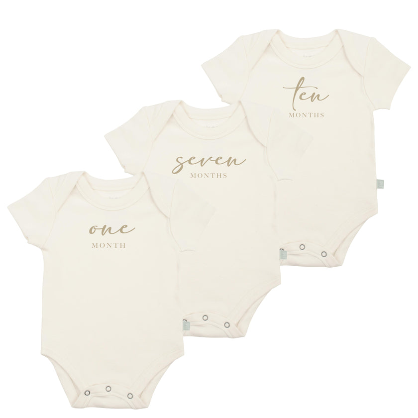 monthly milestone gift set | taupe