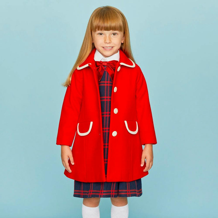 Kensington Coat - Pillar Box Red