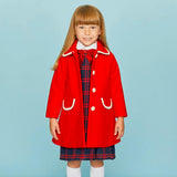 Kensington Coat - Pillar Box Red