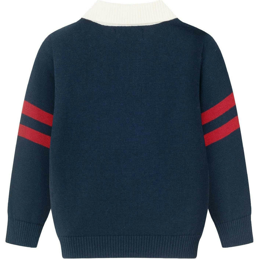 Infant 2-Piece Collared Sweater & Hybrid Pant