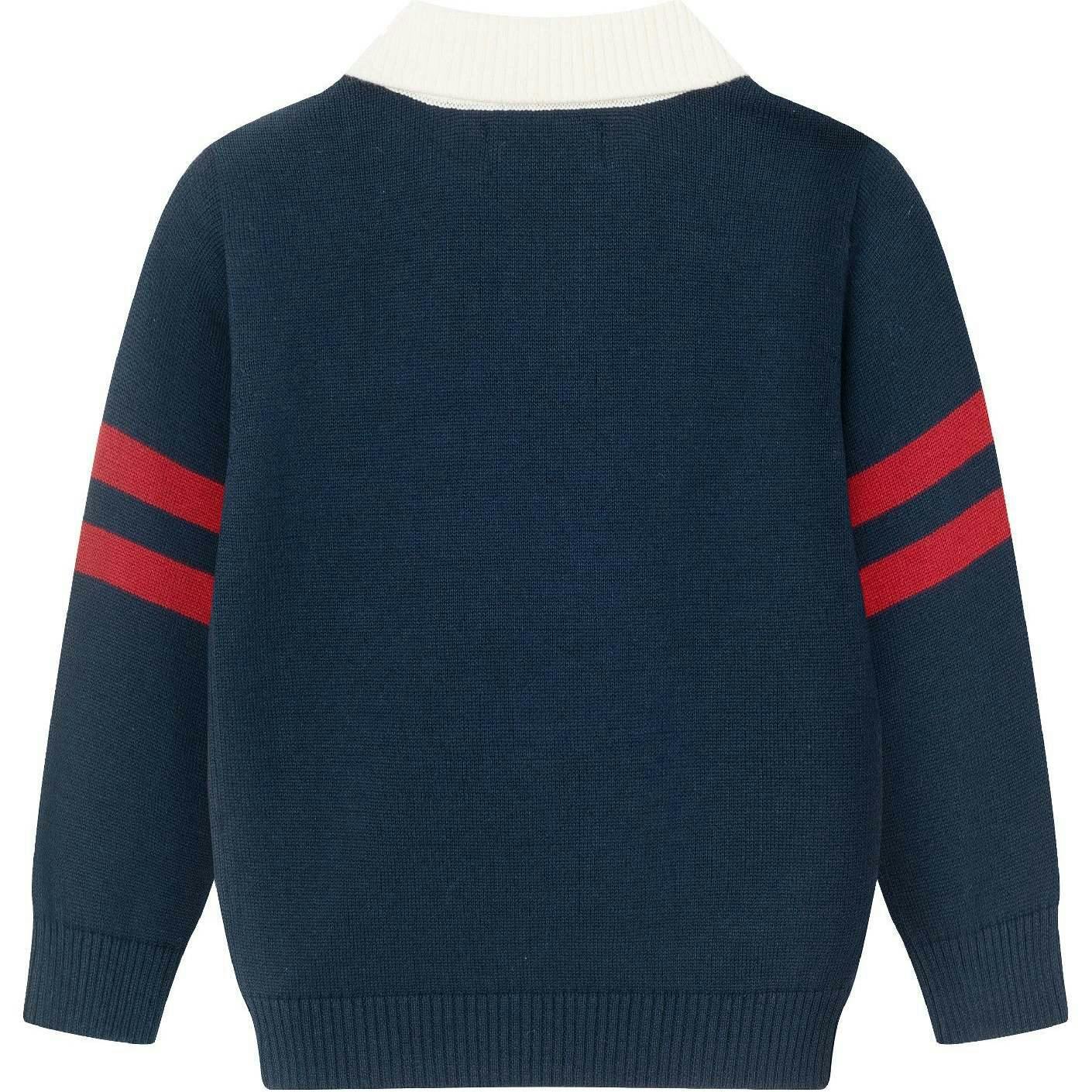 Infant 2-Piece Collared Sweater & Hybrid Pant