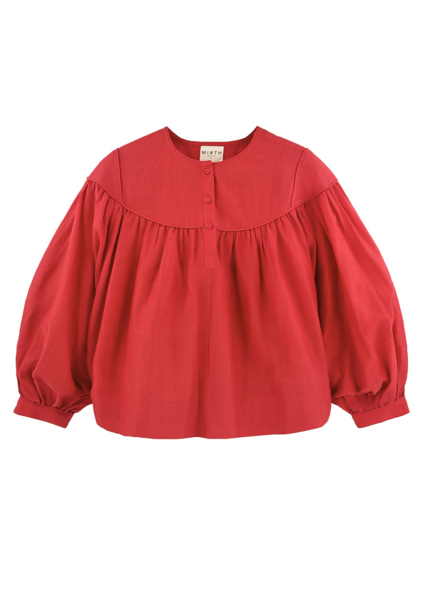 Oslo Blouse in Red