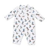 Buckaroo Boots - Long Sleeve Cowboy Romper