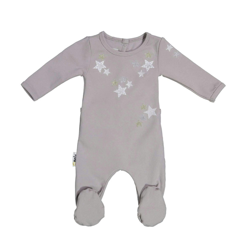 Embroidered Star Footie