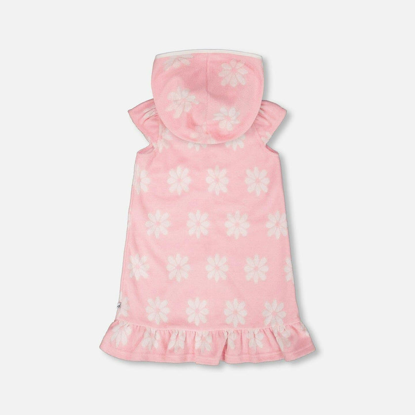 Terry Cloth Beach Hoodie Dress