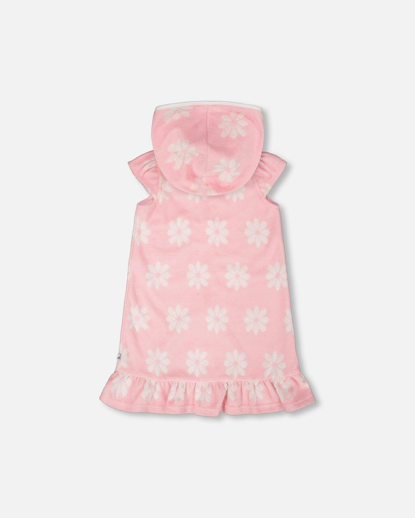 Terry Cloth Beach Hoodie Dress