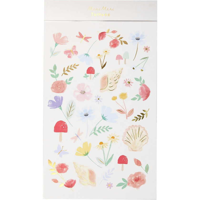 Floral Tattoo Sheets