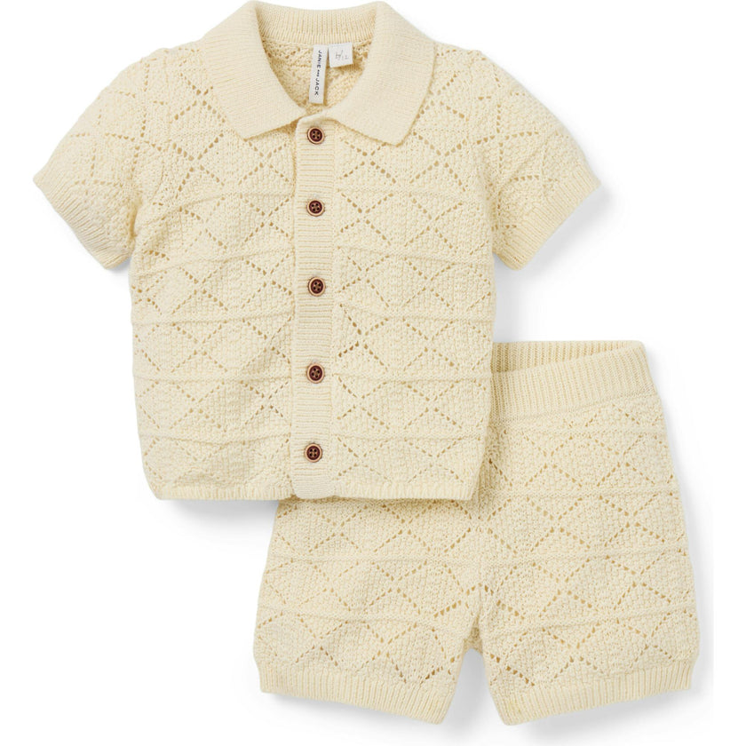 The Crochet Cabana Matching Baby Set