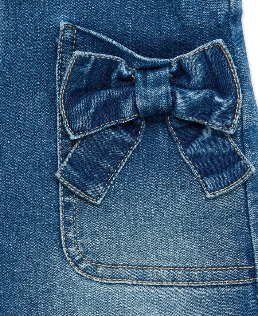 Bow Pocket Overall Set (12-24M)