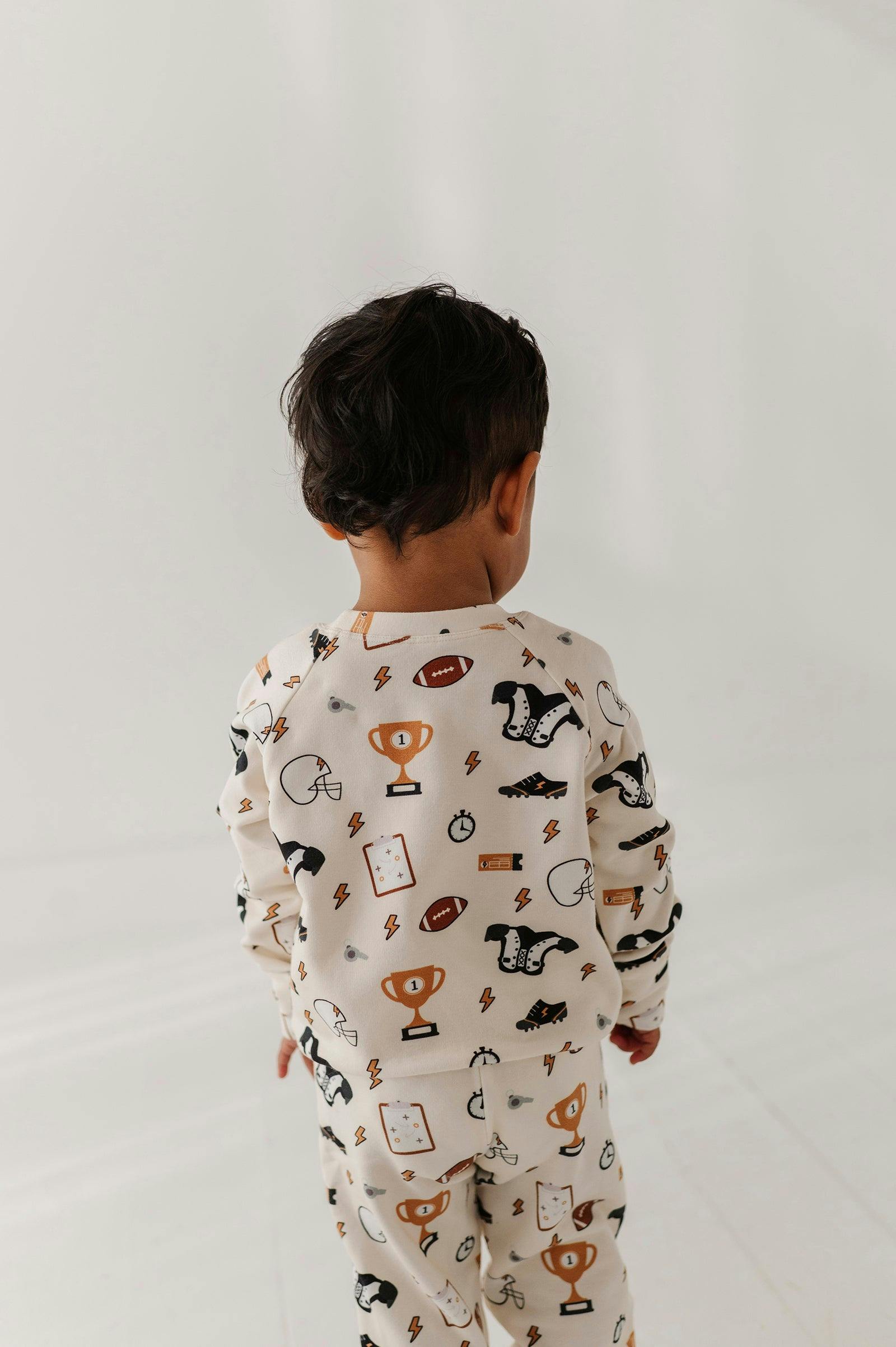 Boys Raglan Sweatshirt in Football