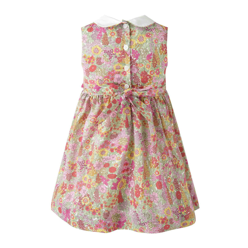 Summer Bloom Peter Pan Collar Dress