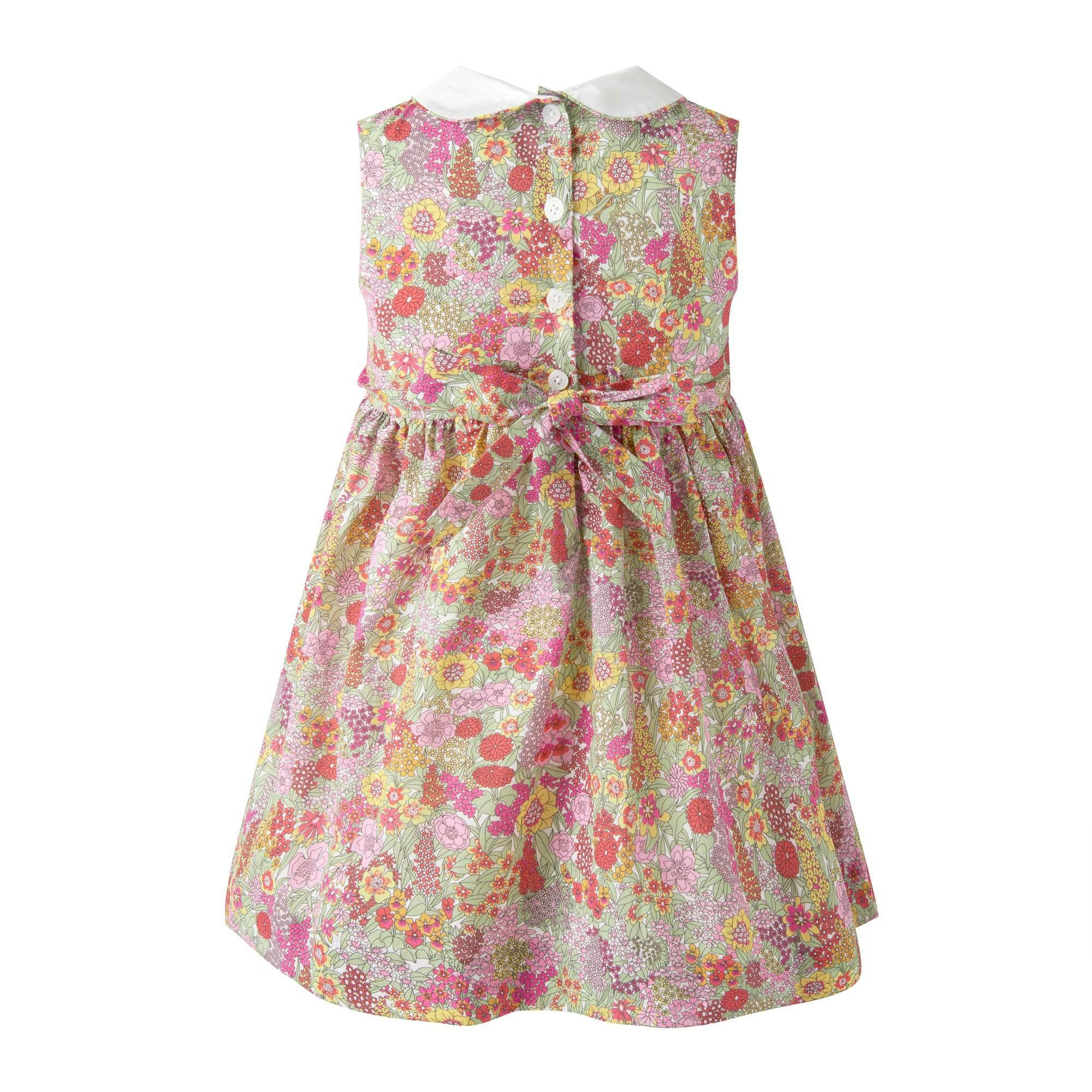 Summer Bloom Peter Pan Collar Dress