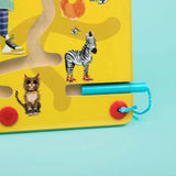 Feeding Time Montessori Magnetic Maze Toy | Vet, Zoo Animals
