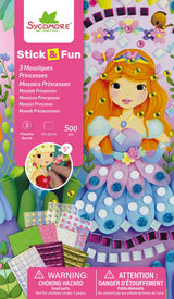 Stick'N Fun - XS Mosaics Princesses - 5y+